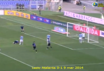 Video bàn thắng: Lazio 0-1 Atalanta (Vòng 27 - VĐQG Italia)